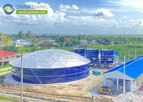 Domes géodésiques en aluminium conçus sur mesure pour les usines d'eau et de traitement des eaux usées: la solution ultime pour l'efficacité et la durabilité