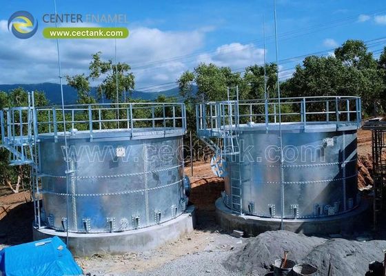 Des réservoirs en acier galvanisé: une solution fiable pour le stockage des boues