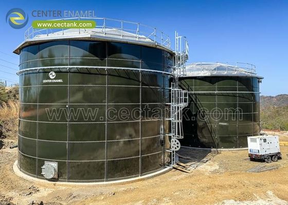 Réservoirs en acier vitrifié de 500 m³ : capacité, dimensions et applications d'un réservoir GFS de 500 m³