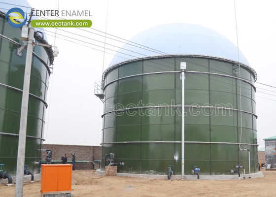 Réservoirs en verre fusionné à l'acier pour les projets de biogaz de fumier de vache: une solution durable pour les énergies renouvelables