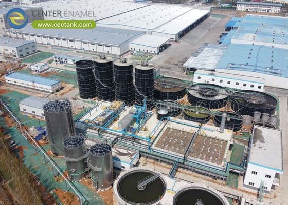 Les réservoirs d'eau et d'eaux usine recouverts de revêtement sont conformes à la norme AWWA: solutions fiables pour un stockage sûr et durable