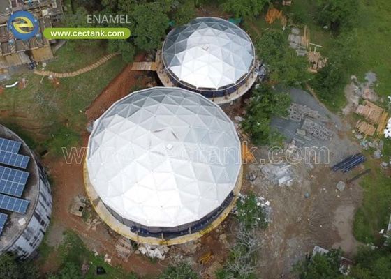 Construction rapide et peu coûteuse de toits flottants en aluminium pour les réservoirs de stockage de pétrole brut
