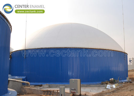Réacteurs à réservoir à mélange continu en acier boulonné (RTC) pour les installations de biogaz et les usines de traitement des eaux usées (UTPU)