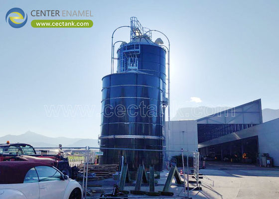 Silos de stockage de grain en acier recouverts de verre: la solution ultime pour un stockage de grain sûr et efficace