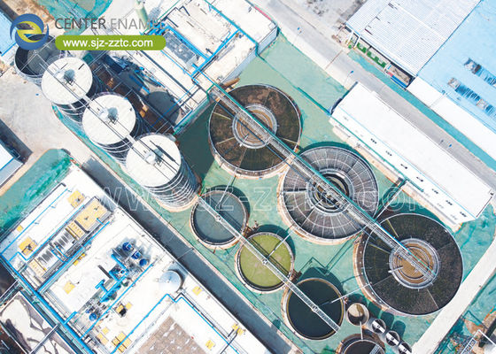 Centre d'émail fournit un réacteur UASB pour l'usine d'amidon Le traitement des eaux usées: une solution durable pour l'industrie de l'amidon