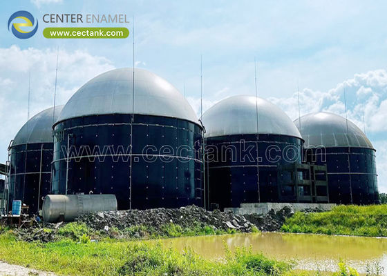 Solutions de réservoirs de biogaz pour les projets d'énergie durable par Center Enamel