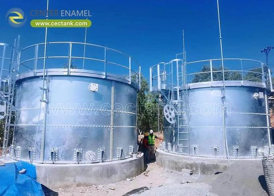 Réservoirs galvanisés à boulons à chaud solutions de stockage durables et rentables