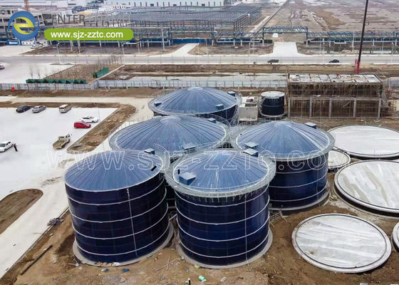 Centre d'émail fournit le processus de digestion anaérobie et l'équipement pour les projets de biogaz