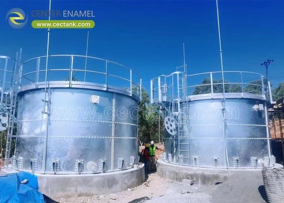Réservoirs en acier galvanisé: solutions de stockage robustes et fiables par l'émail central