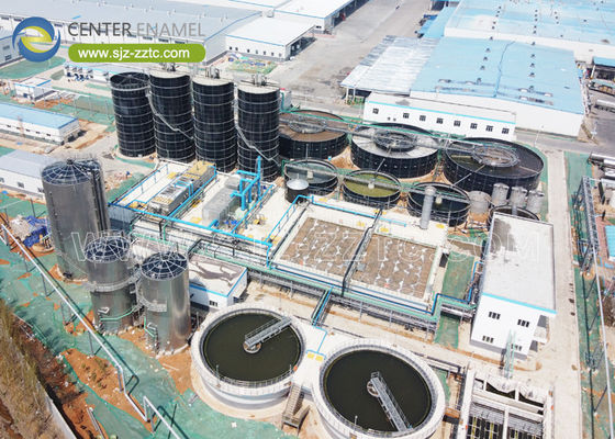 Centre Émail Vibrant Solutions Projet de centrale de biogaz pour la teinture du traitement des eaux usées avec la technologie CSTR