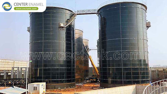 Des réservoirs en acier boulonné pour le stockage de matières en vrac Silos: l'émail central offre des solutions durables et efficaces pour le stockage industriel