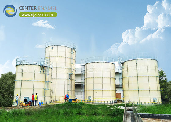 Centre fournit des réservoirs de digestion anaérobie avancés pour le projet de biogaz au Brunei