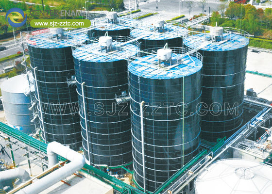 Centre d'émail fournit des réservoirs de digestion anaérobies pour le projet de biogaz en Angola
