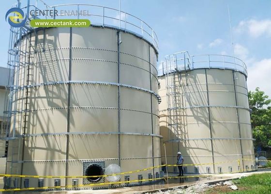 Réservoirs en acier enduit d'époxy liés par fusion: la solution supérieure pour le traitement des effluents des usines de production d'huile de palme