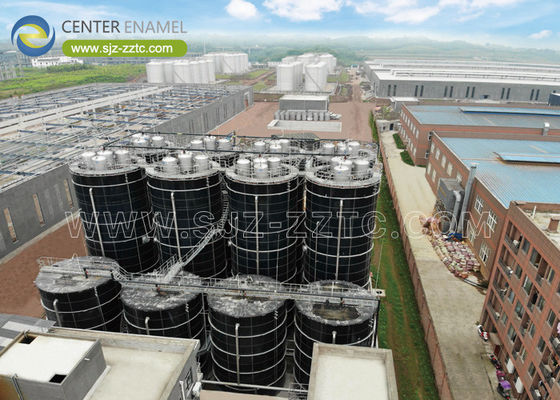 Centre d'émail fournit des réservoirs de digestion anaérobie pour le projet de biogaz du Libéria