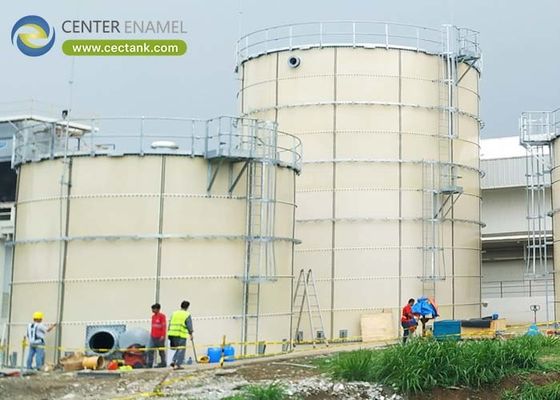 Centre d'émail fournit des réservoirs en acier revêtu d'époxy pour le projet d'eau potable en Afghanistan