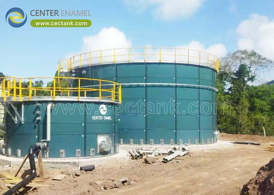 Centre d'émail fournit des réservoirs en acier revêtu d'époxy pour le projet d'eau potable au Cambodge