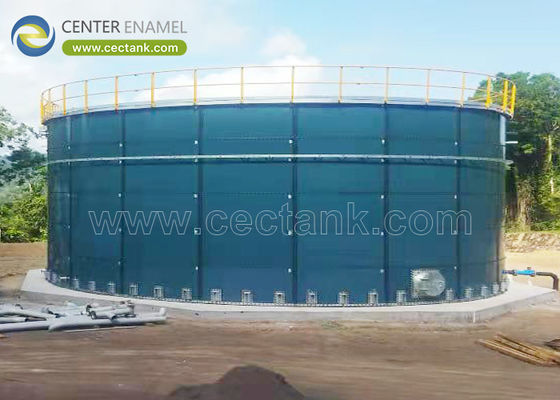 Centre d'émail fournit des réservoirs en acier revêtu d'époxy pour le projet d'eau potable en Chine