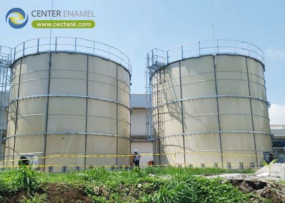 Centre d'émail fournit des réservoirs en acier revêtu d'époxy pour le projet d'eau potable en Irak