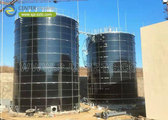 Centre d'émail fournit des réservoirs de digestion anaérobies pour le projet de traitement des eaux usées en Lituanie