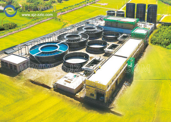 Centre d'émail fournit des réservoirs de digestion anaérobies pour le projet de traitement des eaux usées en Éthiopie