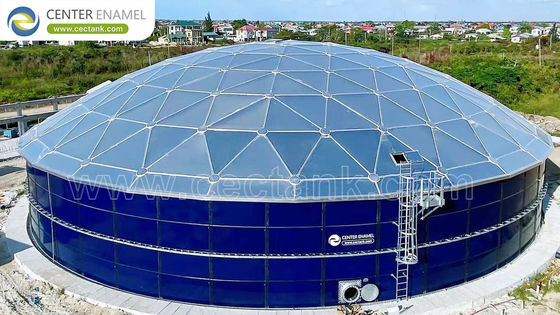 Centre d'émail peut fournir un toit flottant externe pour les réservoirs de stockage de pétrole et de gaz du Brunei