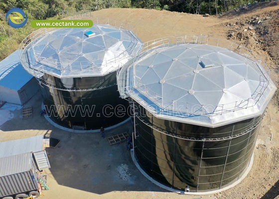 Le toit flottant extérieur léger ART 310 pour les réservoirs de stockage de pétrole et de gaz en Colombie