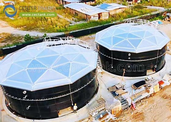 Centre d'émail peut fournir un toit flottant externe pour les réservoirs de stockage de pétrole et de gaz de Guinée