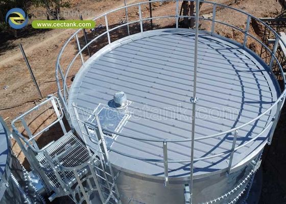 Réservoirs de stockage en acier galvanisé durables conçus pour les applications de réservoirs d'eau potable