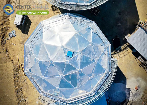 L'émail central: élever le stockage industriel d'eau avec des solutions avancées de toiture en aluminium