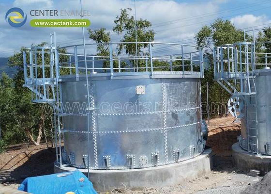 Efficacité et sécurité garanties : réservoirs spécialisés en acier galvanisé pour les opérations des usines de traitement de l'eau potable