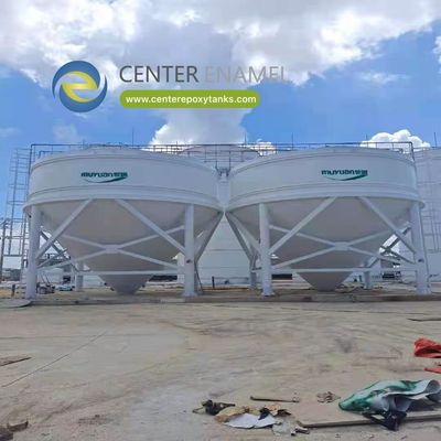 Réservoirs en acier soudé : stockage d'huile à toit flottant innovant