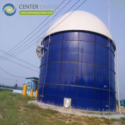 Doubles toits à membrane pour les digesteurs de biogaz de déchets animaux: transforme les déchets de bétail en énergie.