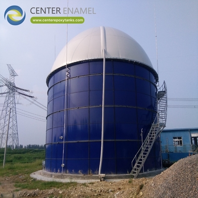 Toits à double membrane pour digesteurs de biogaz de déchets agricoles : Transforme divers déchets agricoles en énergie renouvelable.