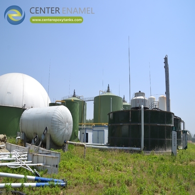 Couvertures à double membrane pour les digesteurs de biogaz de déchets ménagers: retenir le gaz des déchets organiques ménagers.