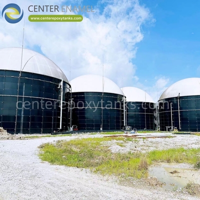 Les toits à double membrane pour les digesteurs anaérobies sont essentiels pour la capture et le stockage du biogaz.