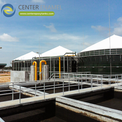 Réservoir de biogaz pour les usines de transformation alimentaire : Le conteneur principal pour la digestion du biogaz.