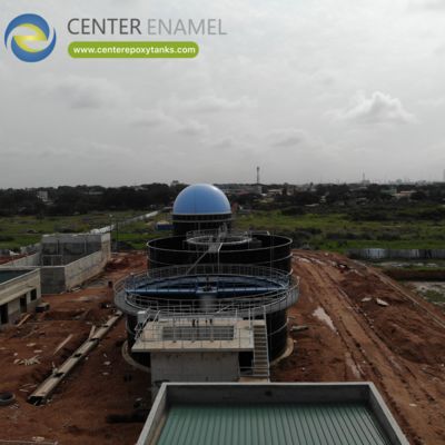 Ballon à biogaz pour brasseries et industries agroalimentaires : Collecte le biogaz des eaux usées.