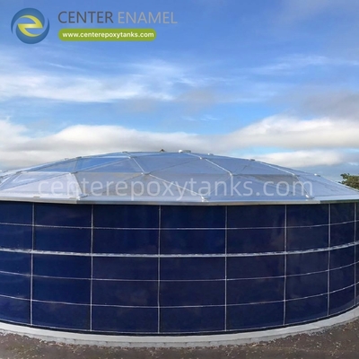 Les toits en aluminium pour les réservoirs d'eau potable assurent la qualité de l'eau pour un stockage à long terme