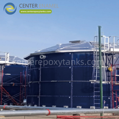 Toits en aluminium pour les réservoirs d'eau potable: protège l'eau potable des éléments