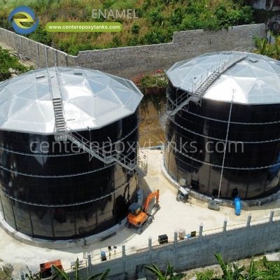 Dôme géodésique en aluminium pour toits de réservoirs d'aquaculture : Maintient la pureté de l'eau pour la vie aquatique