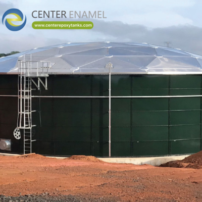 Dôme en aluminium pour toits de réservoirs d'eau agricoles : Protège l'eau agricole des polluants