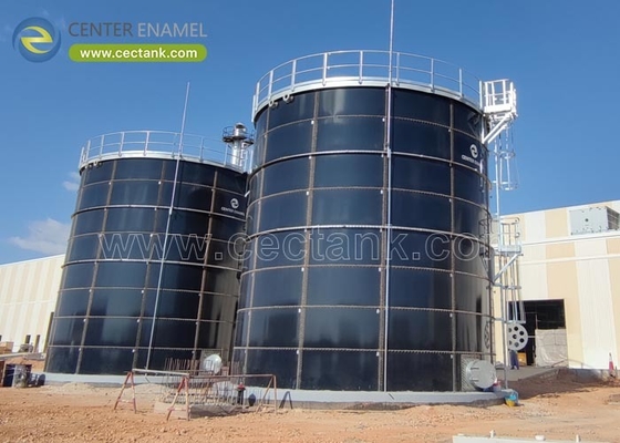 Glass Fused to Steel (GFS) Biogas Tanks by Center Enamel: Superior Solutions for Sustainable Energy Storage