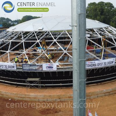 Un toit flottant en aluminium pour les réservoirs de stockage de carburant: un élément essentiel pour sécuriser les réserves de carburant et réduire l'impact environnemental