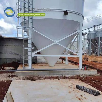 Réservoir de stockage en acier inoxydable soudé pour lisier de biogaz : Une solution robuste et à faible entretien