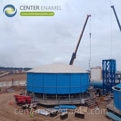 Réservoir en époxy thermofusionné pour les eaux usées d'amidon : Assure un stockage durable pour les effluents à forte DBO