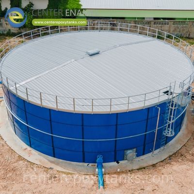 Réservoir d'époxy lié par fusion pour les projets de biogaz: un récipient rentable pour toutes les étapes de la digestion anaérobie