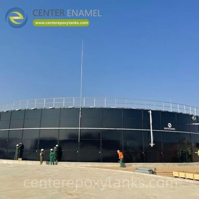 Réservoir d'époxy lié par fusion pour le traitement des eaux usées de transformation des haricots: assure un stockage sûr et à long terme des déchets de transformation des légumes riches en organiques.