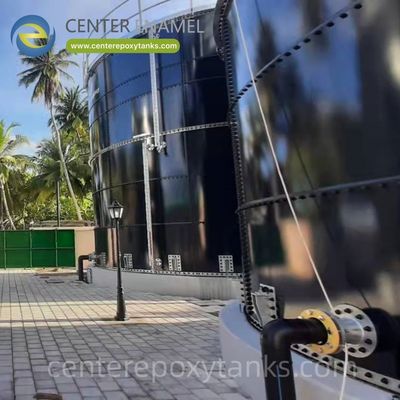 Réservoir en époxy lié par fusion pour le traitement des eaux usées des boissons aux fruits : Idéal pour contenir les déchets liquides à faible pH et à volume élevé provenant de la mise en bouteille et de la transformation.