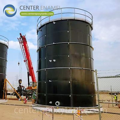 Réservoir en époxy lié par fusion pour le traitement des eaux usées de l'industrie laitière : Une option solide et étanche pour la gestion du lait et des effluents de transformation.